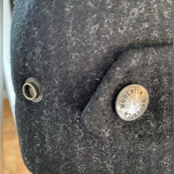 Woolrich Woman’s Grey Wool Blend Duffle Coat 2XL - Picture 8 of 12